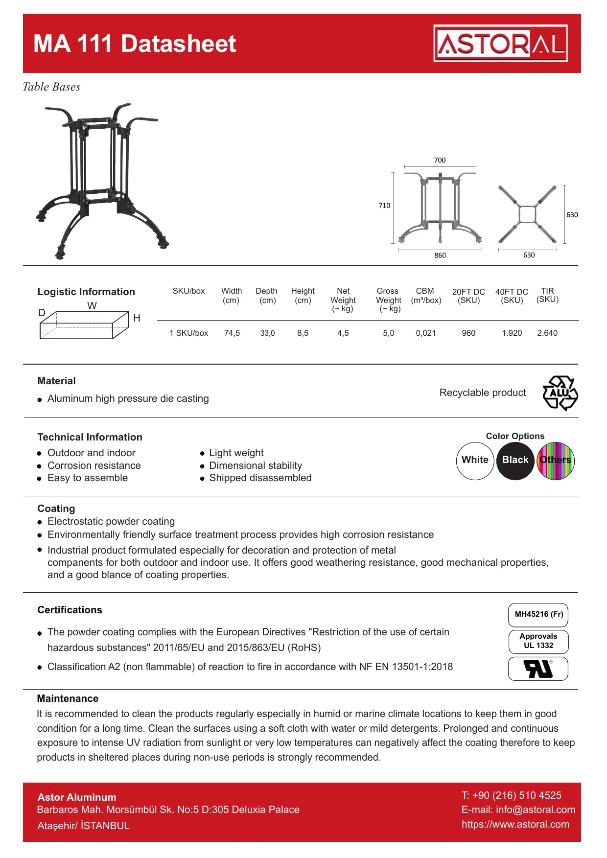 Tablebase MA111 TDS